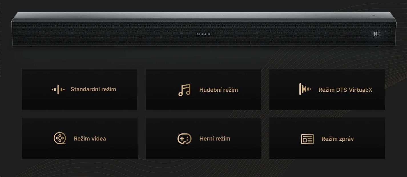 Obr. Šest zvukových režimů pro každou situaci 1795728g