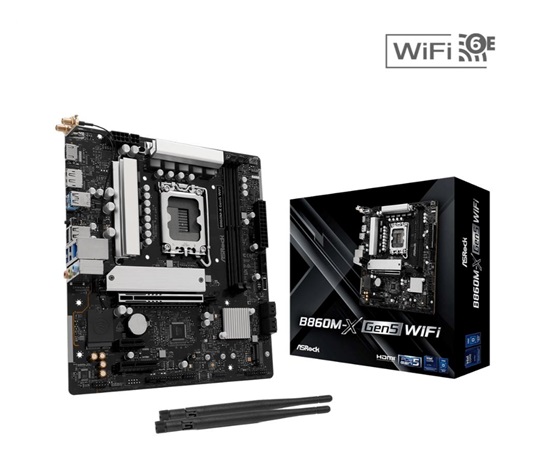 ASRock MB Sc LGA1871 B860M-X Gen5 WiFi, Intel B860, 2xDDR5, 1xDP, 1xHDMI, mATX
