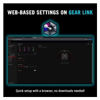 ASUS Herní myš ROG Harpe II Ace, Bezdrátová, červená