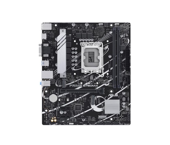 BAZAR - ASUS MB Sc LGA1700 PRIME B760M-K, Intel B760, 2xDDR5, 1xHDMI, 1xVGA, mATX (Bez příslušenství)