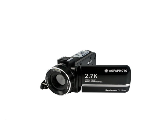 BAZAR - AGFAPHOTO Realimove CC2700 Black - Rozbaleno (Komplet)
