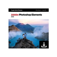 Photoshop Elements 2026 MP ML (+CZ) Commercial 1 User, 36 Months Term License