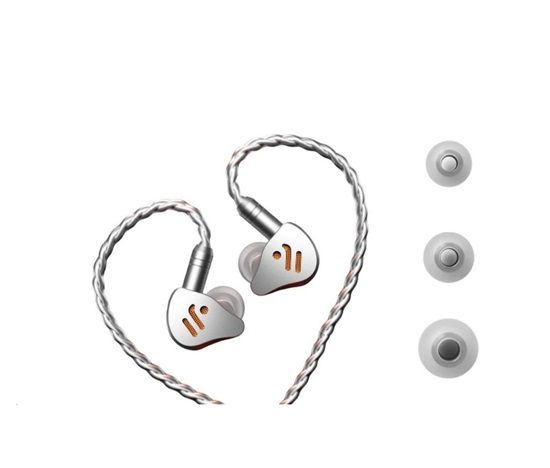 Fosi IM4 Open-Back In-Ear Monitor  - stříbrné