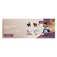 Garett Charms Lumi Set 3 - set ozdobných pinů do řemínku