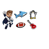 Garett Charms Neo Set 3 - set ozdobných pinů do řemínku
