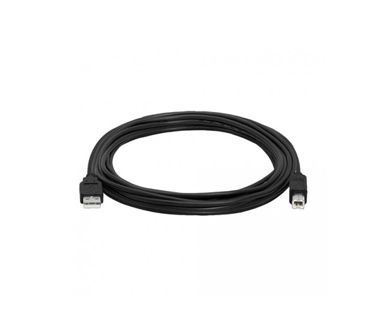 WG Datový kabel USB-A (male) to USB-B (male) / 5m / black