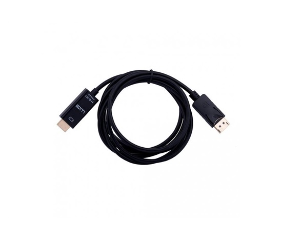 WG Kabel DisplayPort (male) to HDMI (male) / 2m / stíněný / gold plated