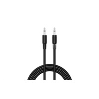 WG Propojovací AUX kabel Jack 3,5mm / 1m / black
