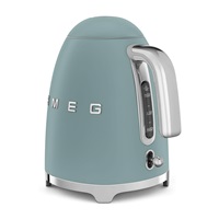 Smeg KLF03EGMEU, rychlovarná konvice, 1,7 l, (7 šálků), 2400 W, styl 50. let, smaragdově zelená