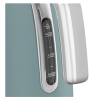 Smeg KLF03EGMEU, rychlovarná konvice, 1,7 l, (7 šálků), 2400 W, styl 50. let, smaragdově zelená