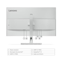 LENOVO LCD L27q-4A - 27",IPS,16:9,2560x1440,1/14ms,350cd/m2,1500:1,HDMI,DP,VESA,PIVOT,3Y