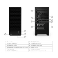 LENOVO PC Legion T5 30AGB10 Tower - Ryzen 5 7600,32GB,1TSSD,HDMI,DP,RTX 5060 8GB,BezOS,3Y CC