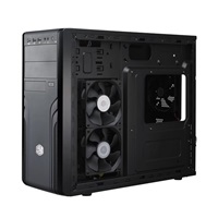 BAZAR - Cooler Master case Force 500, ATX, 1x 120mm Fan, Černá - Poškozený obal (Komplet)