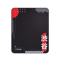 TRUST podložka pod herní křeslo - GXT 715 Chair mat, černo-červená