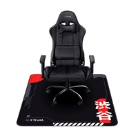 TRUST podložka pod herní křeslo - GXT 715 Chair mat, černo-červená