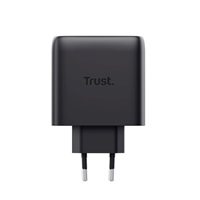 TRUST GaN Nabíječka MAXO 65W, 3xUSB-C,1xUSB-A, černá