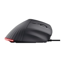 TRUST Myš GXT 145 Rexxa, Drátová USB, RGB, černá