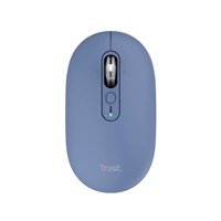 TRUST Myš Seron Hyperscroll Slim, Bezdrátová, modrá