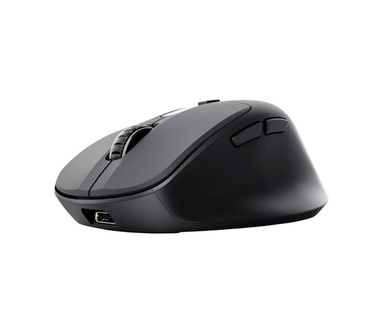 TRUST Myš Zevo, Bezdrátová, černá