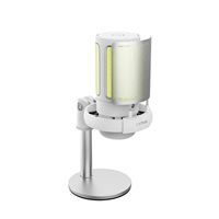 TRUST mikrofon GXT238 Auron, USB-C, RGB, bílá