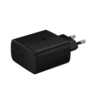 Samsung cestovní nabíječka EP-TA845XBE, Quickcharge 45W, USB-C, černá, EU