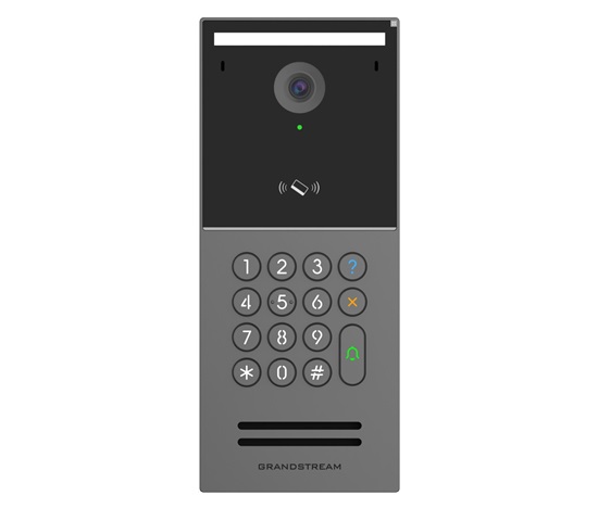 Grandstream GDS3725 dveřní video interkom, bluetooth, kamera 4Mpx, Poe, IP66, IK10, kov