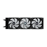 BAZAR - GIGABYTE Vodní chladič GAMING 360, 3x120mm, ARGB, LGA1851, AM5, černá - Poškozený obal (Komplet)