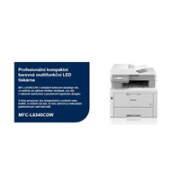 BAZAR - BROTHER multifunkce color LED MFC-L8340CDW - A4 30ppm 512MB 250listů USB WIFI  ADF50 duplex - Poškozený obal (Ko