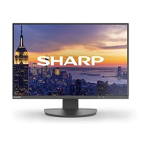 SHARP MT 24" MultiSync EA242W-BK, IPS TFT, 1920x1200, 300nit, 1000:1, 6ms, DP, DVI-D, HDMI, USB, Repro, Černý