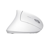 BAZAR - TRUST vertikální myš Verto bezdrátová ergonomická myš, USB, bílá - Poškozený obal (Komplet)