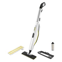 Karcher SC 3 Upright parní mop, 1600 W, eliminuje až 99,999 % virů a 99,99 % běžných domácích bakterií, bílá, posk obal