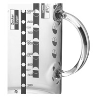 WMF Skleněná odměrka Gourmet, 1l