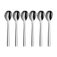 WMF Sada lžiček na vejce Nuova, 6 ks, nerezová ocel