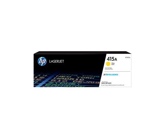 BAZAR - HP 415A Yellow LaserJet Toner Cartridge (2,100 pages) - Poškozený obal (Komplet)