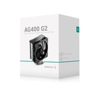 DEEPCOOL CPU Chladič AG400 G2, 1x120mm, LGA1851, AM5, černá