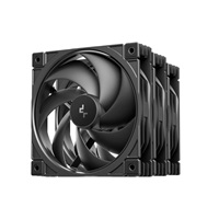 DEEPCOOL Ventilátor FD12 V2 3v1, 3x120mm, černá