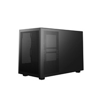 DEEPCOOL Case CH260 WOOD, mATX, Průhledná bočnice, černo-dřevěná