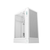 DEEPCOOL Case CH170 PLUS WH, ATX, Průhledná bočnice, bílá