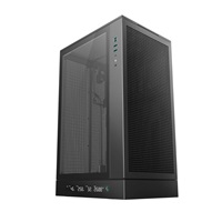 DEEPCOOL Case CH270 PLUS, mATX, Průhledná bočnice, černá