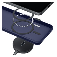 3mk ochranný kryt Smoke MagCase Blue pro Samsung Galaxy S26+