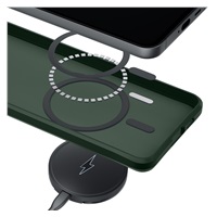 3mk ochranný kryt Smoke MagCase Green pro Samsung Galaxy S26