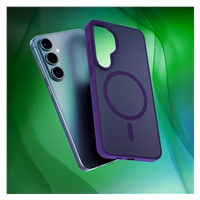 3mk ochranný kryt Smoke MagCase Purple pro Samsung Galaxy S26