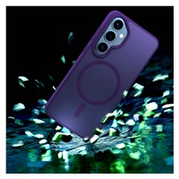 3mk ochranný kryt Smoke MagCase Purple pro Samsung Galaxy S26+
