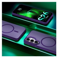 3mk ochranný kryt Smoke MagCase Purple pro Samsung Galaxy S26+