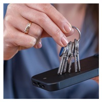 3mk ochranný kryt Smoke MagCase White pro Samsung Galaxy S25 Ultra