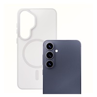 3mk ochranný kryt Smoke MagCase White pro Samsung Galaxy S26+