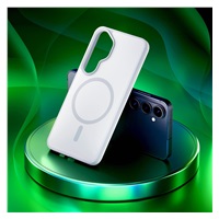 3mk ochranný kryt Smoke MagCase White pro Samsung Galaxy S26