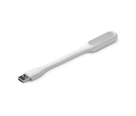 BAZAR - C-TECH USB lampička k notebooku UNL-04, flexibilní, bílá, poškozený obal