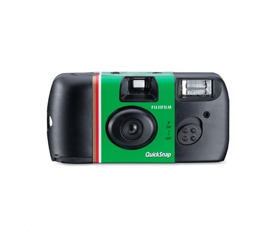 BAZAR - Fujifilm QuickSnap Flash 400 27-EX - jednorázový fotoaparát - klasický film ( poskodený obal komplet )