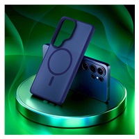 3mk ochranný kryt Smoke MagCase Blue pro Samsung Galaxy S26 Ultra